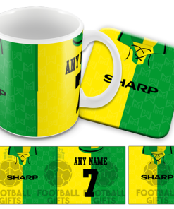 Man Utd Retro Kit 92-94 Mug and Coaster Set