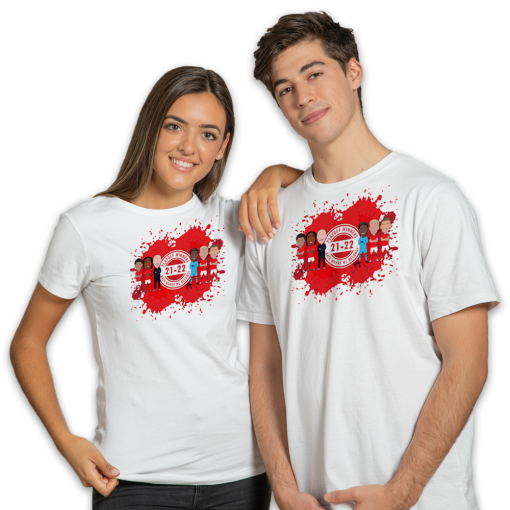 Nottingham Forest Play-Off Winners 21-22 White T-Shirt Splash - Image 2