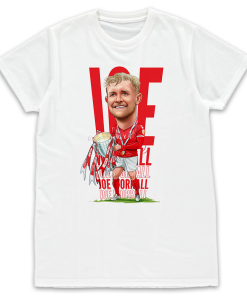 Nottingham Forest The Football Artist White T-Shirt Text Worrall