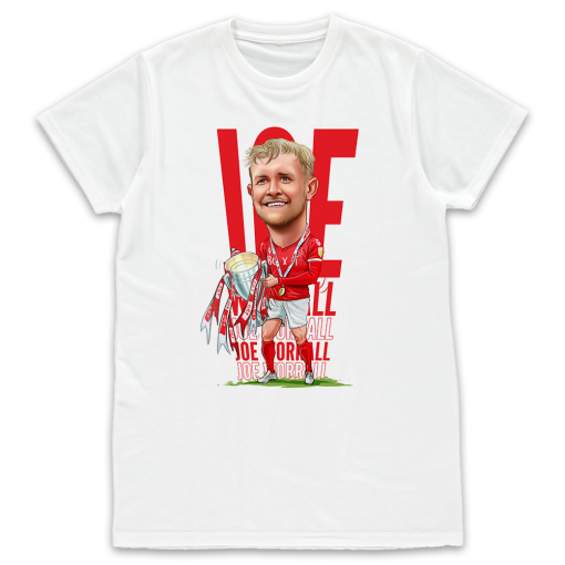 Nottingham Forest The Football Artist White T-Shirt Text Worrall