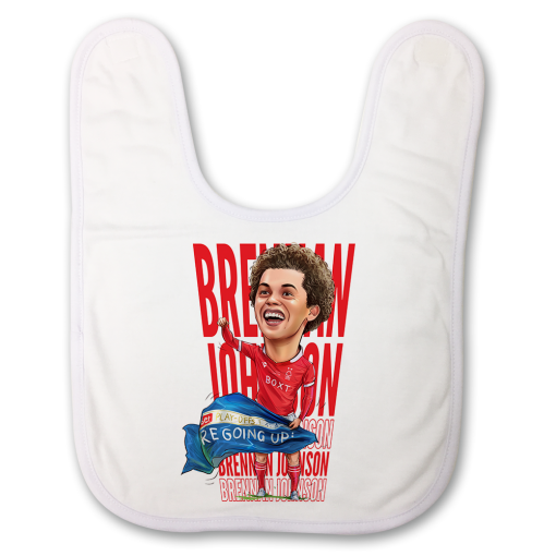 Johnson Nottingham Forest The Football Artist Baby Bib