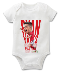 Ryan Yates Nottingham Forest The Football Artist Baby Grow