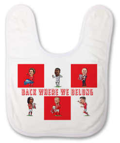 Nottingham Forest Baby Bib Back Where We Belong