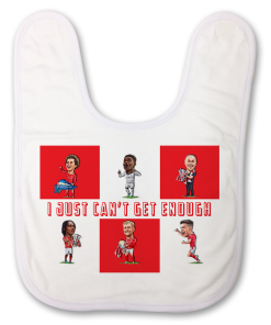 Nottingham Forest Baby Bib I Just Can't Get Enough