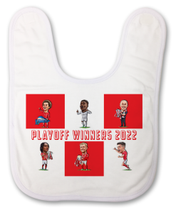 Nottingham Forest Baby Bib Play-Off Winners 2022