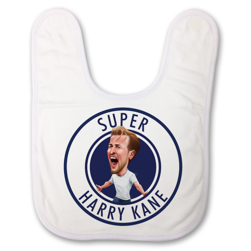 Super Harry Kane Badge Baby Bib