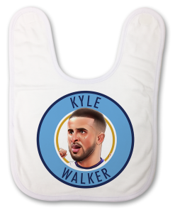 Kyle Walker Badge Baby Bib