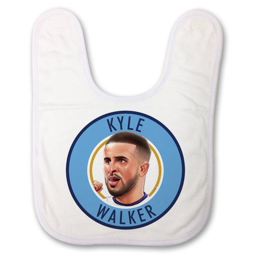 Kyle Walker Badge Baby Bib