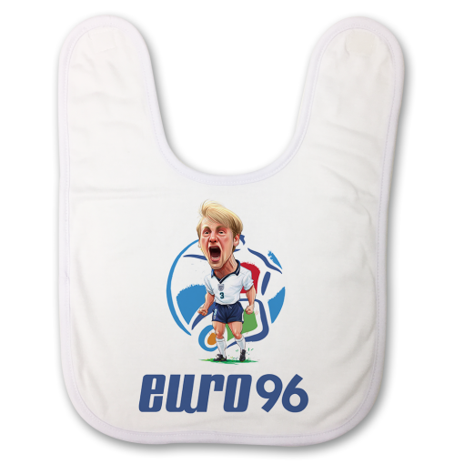 Stuart Pearce Euro 96 Baby Bib