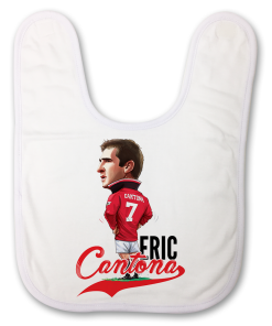Eric Cantona The Football Artist Baby Bib
