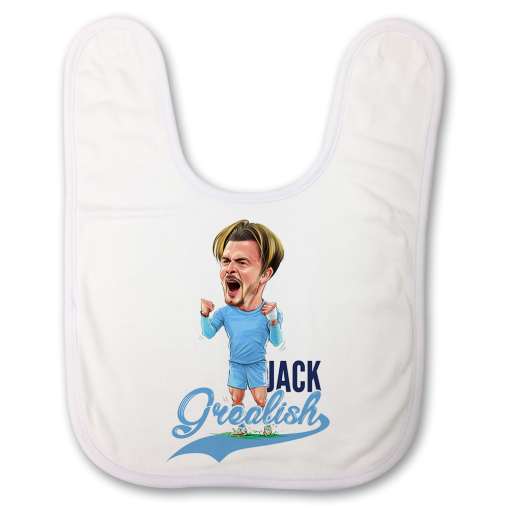 Grealish The Football Artist Baby Bib