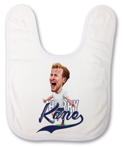 Harry Kane The Football Artist Baby Bib