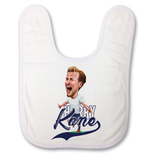 Harry Kane The Football Artist Baby Bib