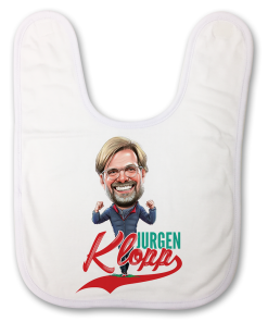 Klopp The Football Artist Baby Bib