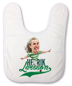 Henrik Larsson The Football Artist Baby Bib