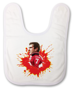 Eric Cantona The Football Artist Baby Bib Splash