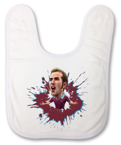 Di Canio The Football Artist Baby Bib Splash