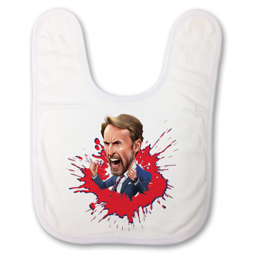 Southgate The Football Artist Baby Bib Splash