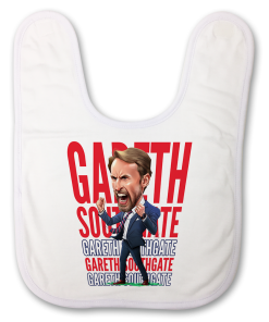 Southgate The Football Artist Baby Bib Text