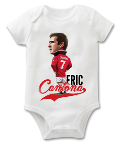 Eric Cantona The Football Artist Baby Grow