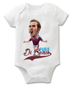 Paolo Di Canio The Football Artist Baby Grow