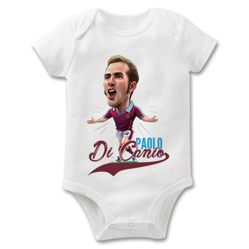 Paolo Di Canio The Football Artist Baby Grow