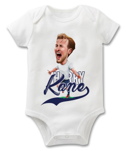 Harry Kane The Football Artist Baby Grow