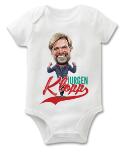 Jurgen Klopp The Football Artist Baby Grow