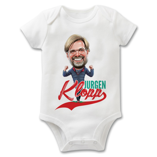 Jurgen Klopp The Football Artist Baby Grow
