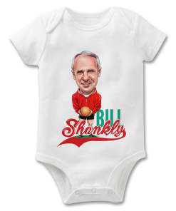 Bill Shankly The Football Artist Baby Grow