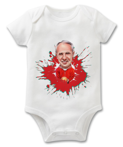 Shankly Splash The Football Artist Baby Grow