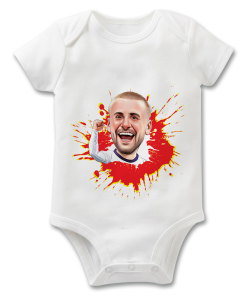 Shaw Splash The Football Artist Baby Grow