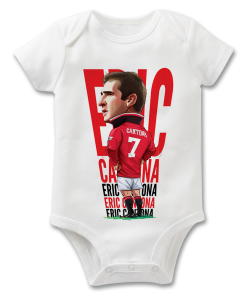 Eric Cantona Text The Football Artist Baby Grow