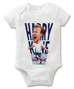 Harry Kane Text The Football Artist Baby Grow
