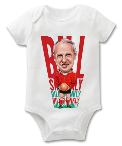 Bill Shankly Text The Football Artist Baby Grow