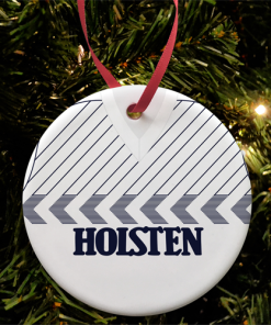 Spurs Retro Shirt 1985 Christmas Tree Decoration