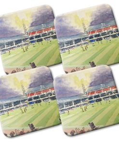 The Baseball Ground Water Colour Coasters x4 By Sam Edwards Artist