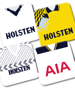 Spurs Retro Kit Coasters Full Set x4