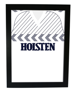Spurs Retro Kit Framed Print Home 1985
