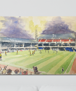 The Baseball Ground Aluminium Wall Art Metal Sign By Sam Edwards Artist