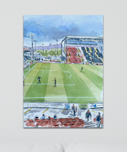 Lincoln Stadium Aluminium Wall Art Metal Sign By Sam Edwards Artist