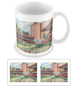 Charlton Stadium Water Colour Mug Cup By Sam Edwards Artist