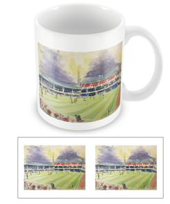 The Baseball Ground Water Colour Mug Cup By Sam Edwards Artist