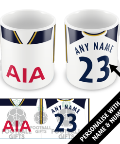 Spurs Personalised Retro Kit Home 2016 Mug