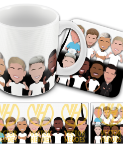 Fulham Players Mug and Coaster Set 2024-25