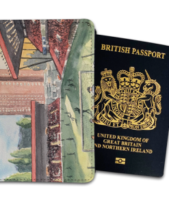 Charlton Stadium Water Colour Passport Holder By Sam Edwards Artist