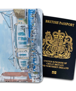 Chelsea Stadium Water Colour Passport Holder By Sam Edwards Artist