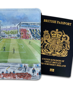 Lincoln City Stadium Water Colour Passport Holder By Sam Edwards Artist