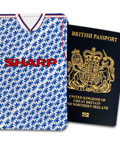 Man Utd Retro Kits Away 1992 Retro Passport Holder