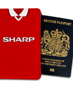 Man Utd Retro Kits 1999 Retro Passport Holder